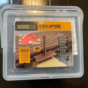 Hillman Deck Plus Eclipse Hidden Deck Fasteners Deck Screws